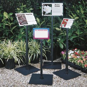 Picture of 11 x 7" ANGLED PLASTIC SIGN HOLDER FACE