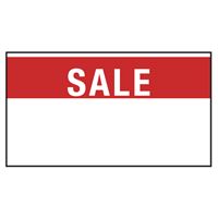 Picture of 5 X 7" STYRENE SALE SIGNS - 25 per pack