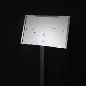 Picture of 11 x 7" Metal Sign Holder with 18" Stake - 25 per box